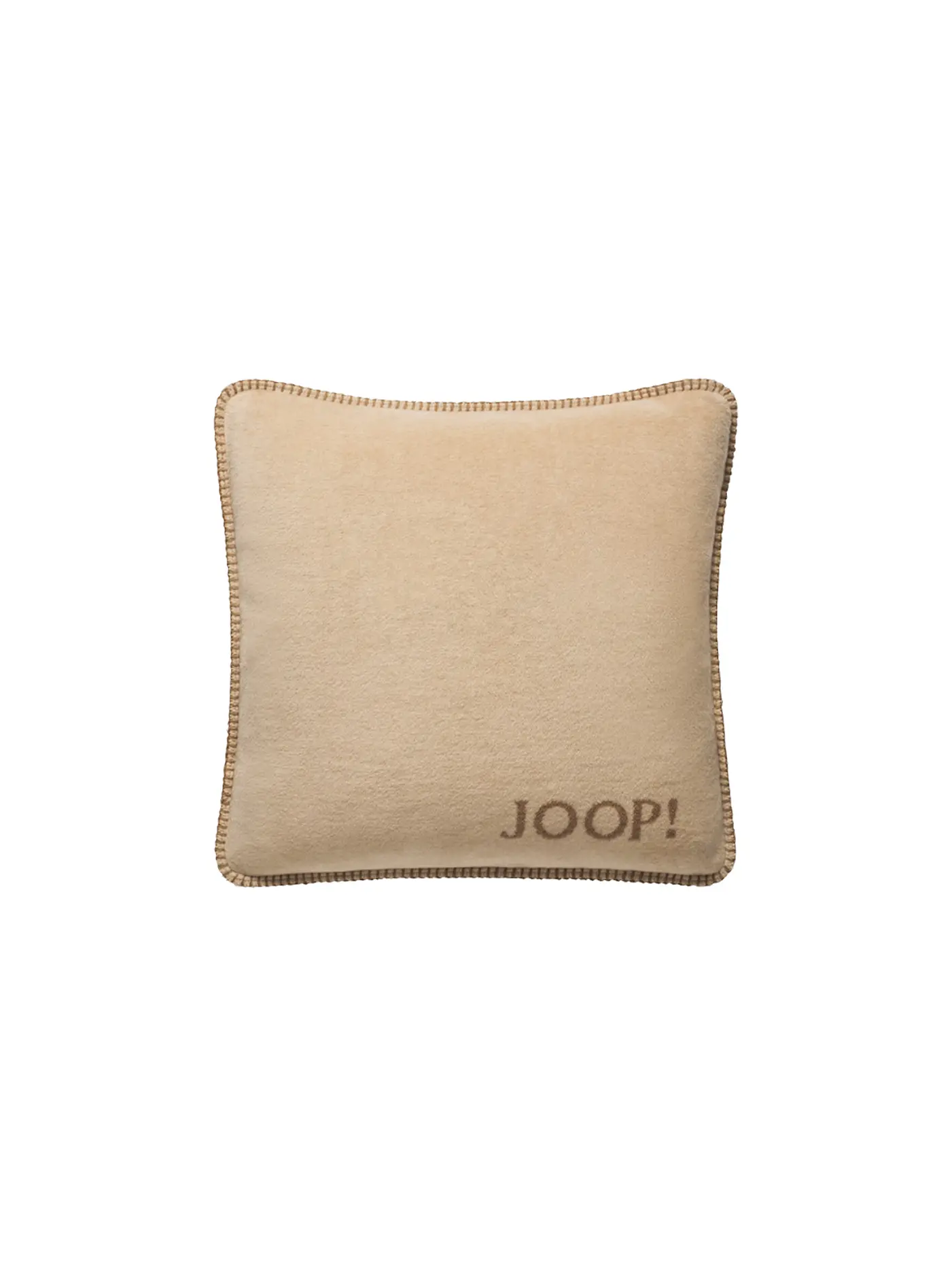 JOOP | Kissenhülle 50x50cm rauch-graphit | braun
